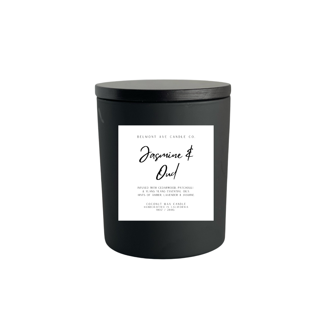 Jasmine & Oud Coconut Wax Candle