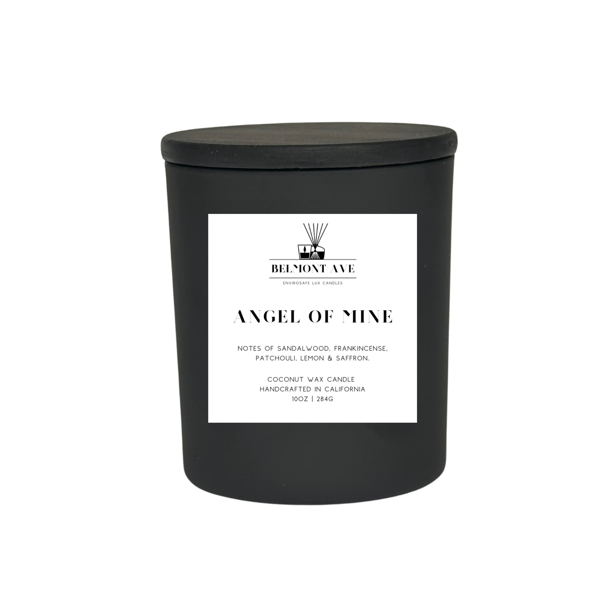 10oz Angel of Mine Scented Coconut Wax Candle
